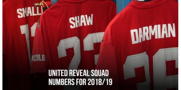 Manchester United anuncia novo número de camisa da temporada